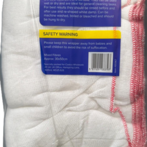 Alternative view of Optima Pro Clean Large White Dishcloths 30 Pack – Reusable Kitchen Cleaning Cloths