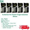 Ramon Heavy Duty Medium Rubber Gloves Ramon Pro Guard - Tough - DIY - Pack of 5