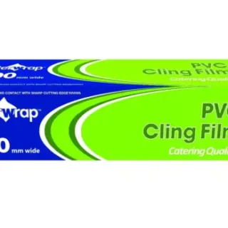Caterwrap Cling Film Cutter Box 300mm x 300m - PVC film, 32C08