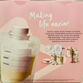 Tommee Tippee Breast milk Pouches Pack