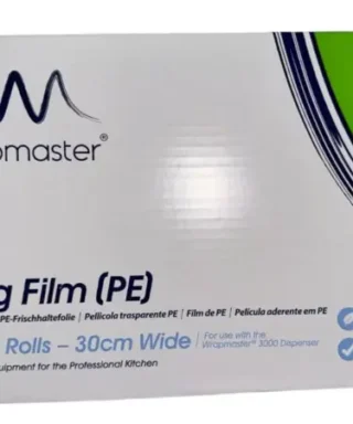 Wrapmaster PE Clingfilm Refill for Wrapmaster 3000 - 30cm x 300m X 3 (Pack of 3)
