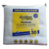 OPTIMA PROCLEAN large white dishcloths 30 pack in branded retail packaging.