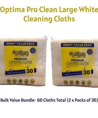 optima pro clean-cleaning cloths 60 pack