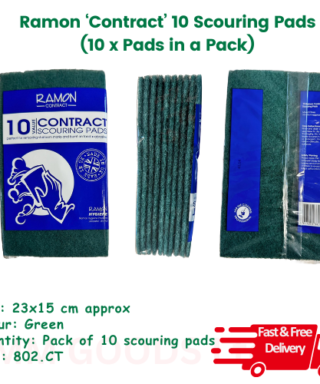 Ramon Contract green scouring pads pack of 10