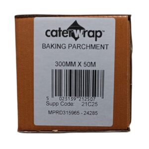 Caterwrap Baking Parchment Roll 300mm x 50m | Non-Stick Catering Baking Paper - Image 4