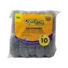 Optima Proclean Galvanised Steel Scourers for heavy duty cleaning of metal pots, pans and catering kitchen cookware