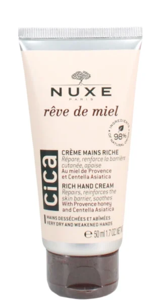 NUXE REVE DE MIEL 50 ml Repairing Rich Hand Cream With Honey For Very Dry Hands