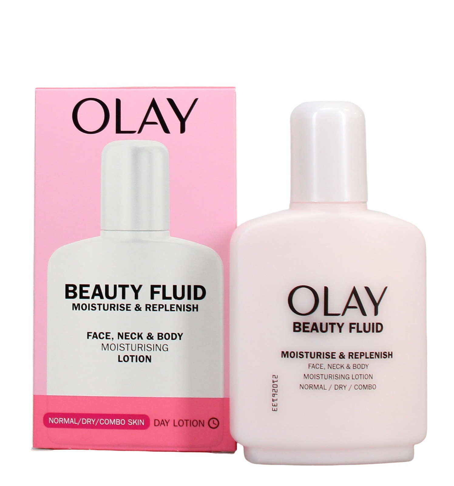 Olay Beauty Fluid Moisturise & Replenish Lotion 100ml - Image 2