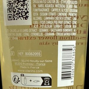 Clarins Hydrating Toning Lotion 400ml Rear Product Information