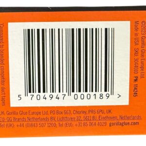 Gorilla Tape Black 48mm x 32m Extra Strong Heavy Duty Repair Tape - Image 4