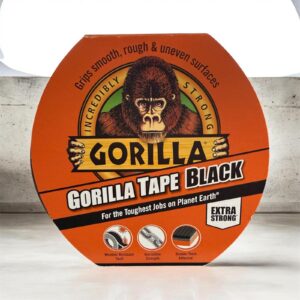 Gorilla Tape Black 32m x 48mm Extra Strong Heavy Duty Tape